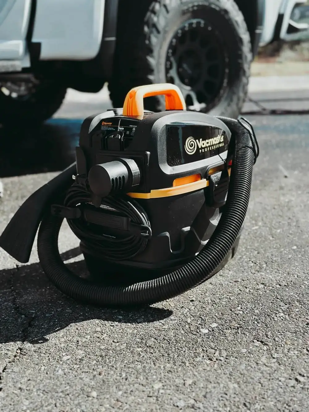 Paint correction equipment on a detailing job in Scottsdale