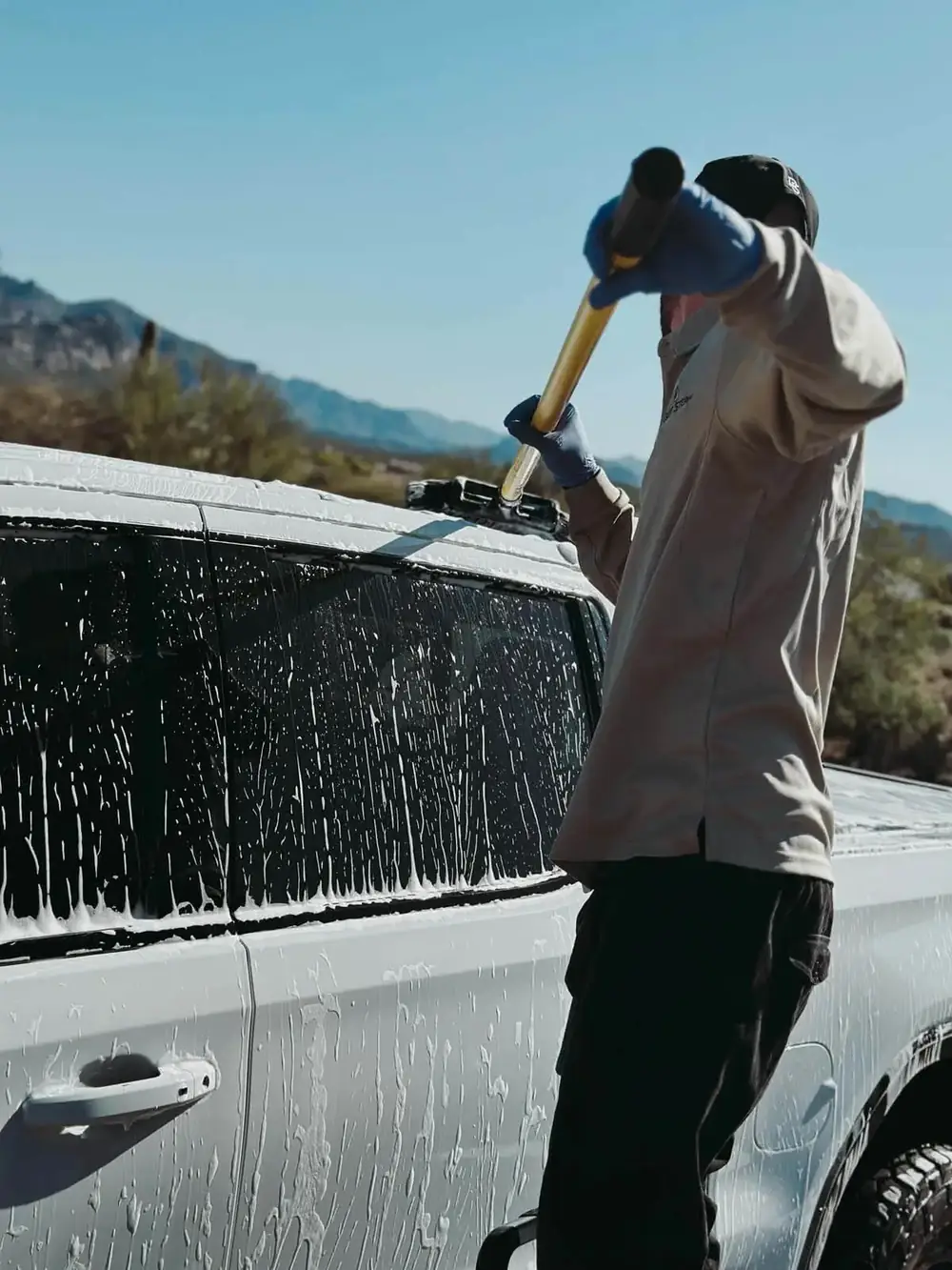 Ceramic coating application in Scottsdale, Arizona