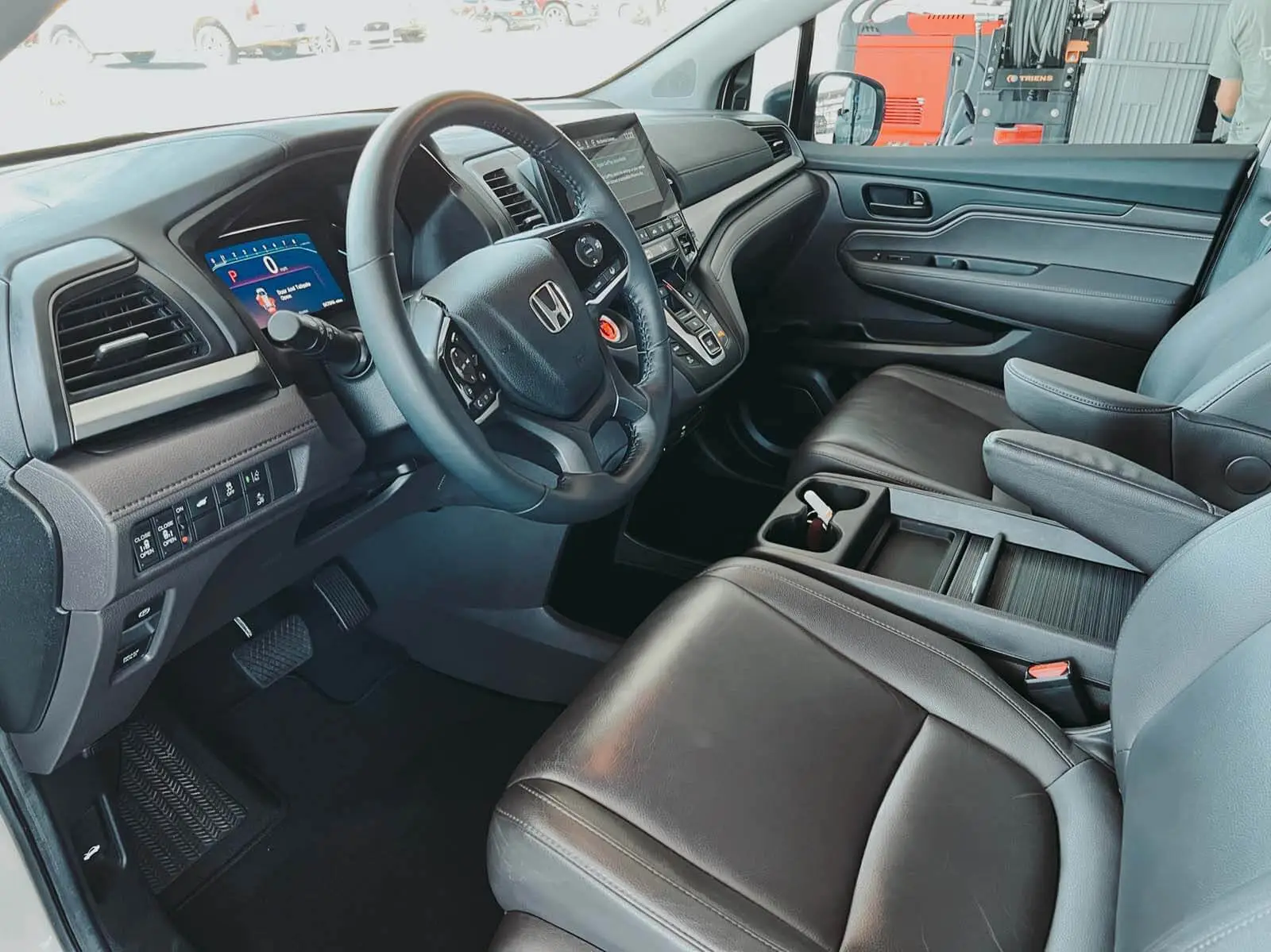 Luxury leather interior restoration in Scottsdale, Arizona